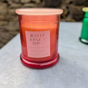 Strawberry Wafflecone Candle