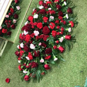 Rose and Carnation Casket spray